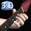 Acordes básicos de guitarra 3D
