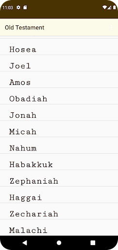 Bible (old Testament) (audio) Screen 2