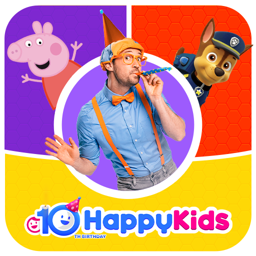 HappyKids - Kid-Safe Videos  Icon