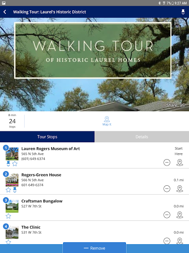 Screenshot of Visit Laurel & Jones County