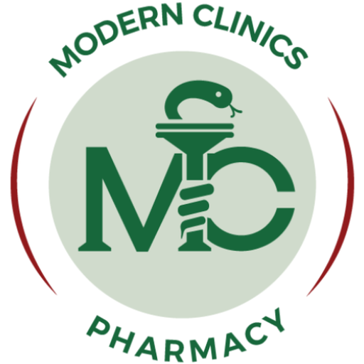 MODERN CLINICS PHARMACY logo