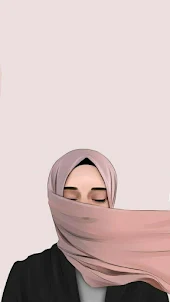 Hijab wallpaper HD - girly