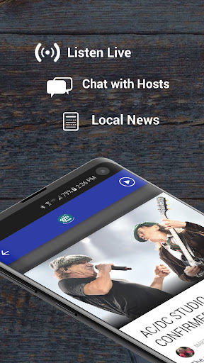 Android application 107.5 The Peak screenshort