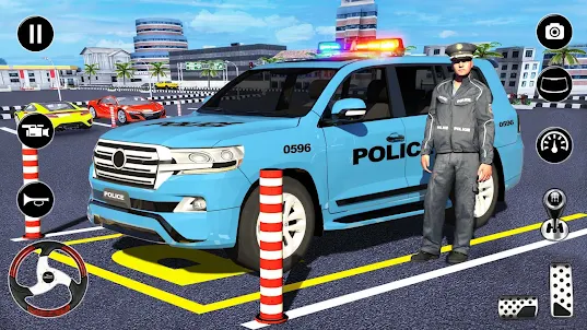 auto parking: police auto Jeux