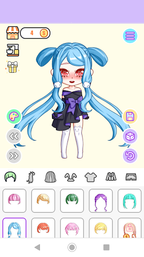 Android application Magical Dress Up screenshort