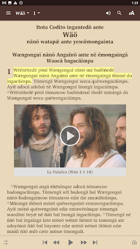Waorani Bible Screen 2