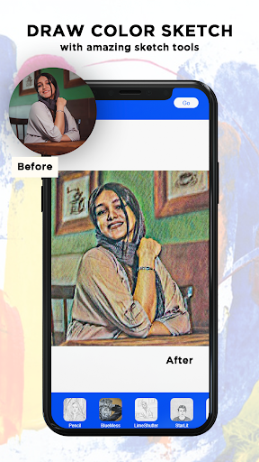 Photo sketch, pencil sketch Screen 3