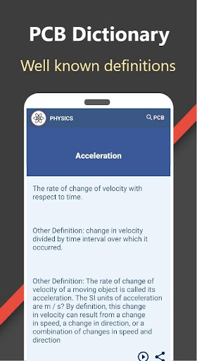 Dictionary PCB [Phy-Che-Bio] Screen 3