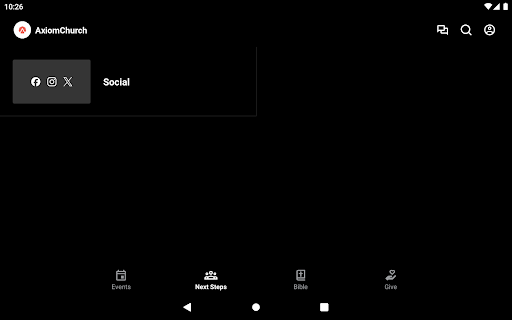 Axiom Church- Leander