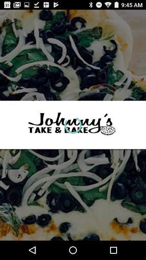 Android application Johnny's Take and Bake screenshort
