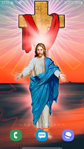 Android application Jesus Live Wallpaper screenshort