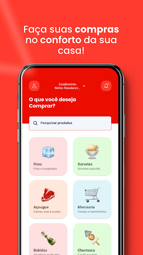 Android application RedStore screenshort