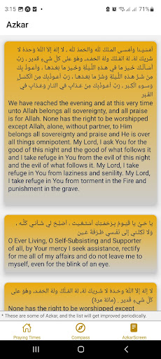 Prayer Times - أوقات الصلاة Screen 3