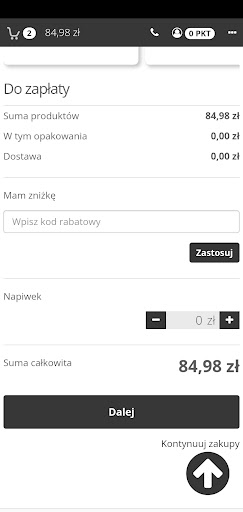 Android application Mondo Del Gusto Zielona Góra screenshort