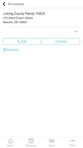 Android application Buckeye Valley Family YMCA screenshort