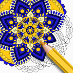 Cover Image of Télécharger Mandala Coloring - Color by Number&Paint by Number 1.1 APK