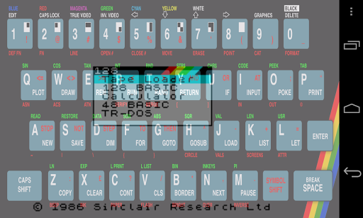USP - ZX Spectrum Emulator 0.0.86.14 screenshots 2
