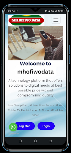 Android application MH Ofiwo Data screenshort