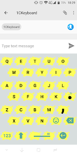 1C Big Keyboard MOD APK (разблокирована без рекламы) 4