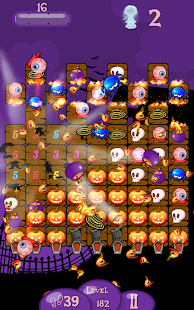 Hullu Halloween Puzzle -kuvakaappaus