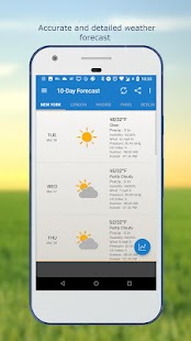Weather & Clock Widget Plus Captura de tela