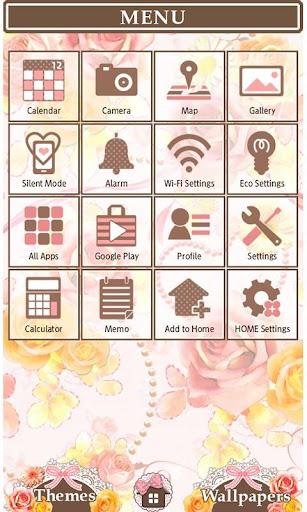 Girly Wallpaper Rose Garden Screen 3