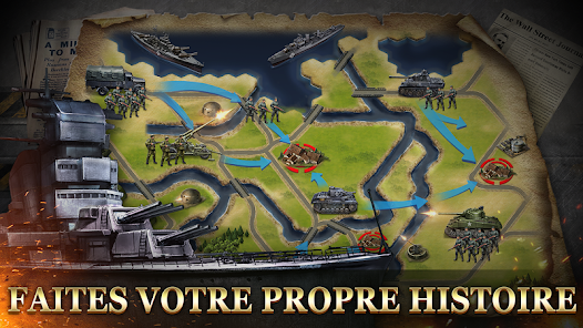 WW2:Jeu de stratégie de guerre screenshots apk mod 5