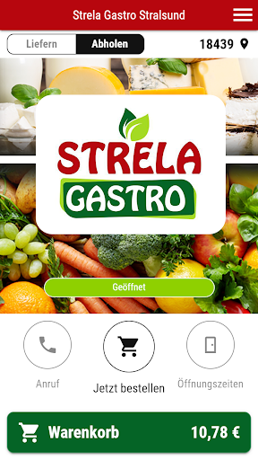 Android application Strela Gastro Stralsund screenshort