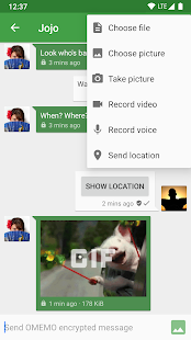 Conversations (Jabber / XMPP) Screenshot