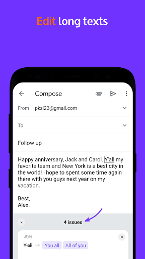 Linguix: Keyboard, Punctuation Screen 2