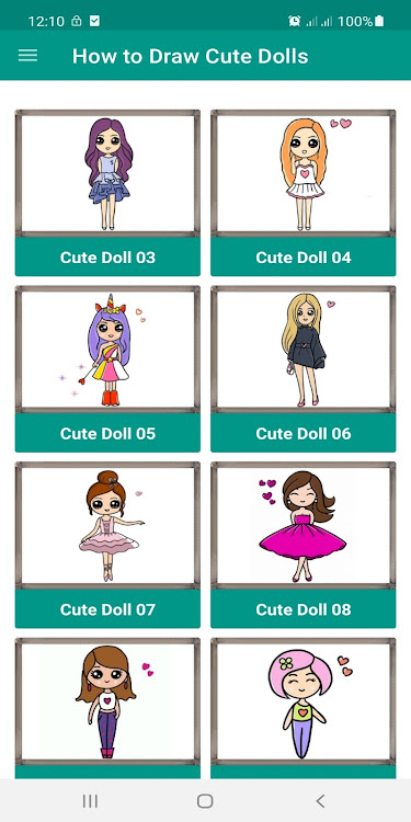 Draw Cute Doll Tutorial - 30.0.9 - (Android)