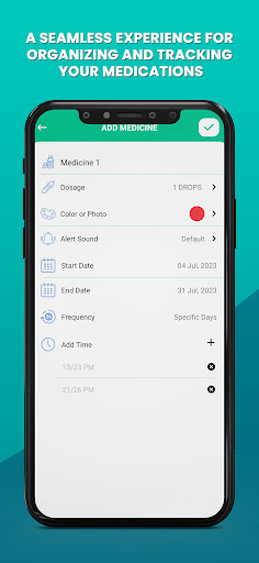 Pills Reminder Screen 2