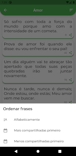 Frases para Status Screen 3