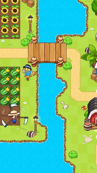 Farm Blade: Farm Land Tycoon 1.3.1 APK + Mod (Unlimited money / Free purchase / Free shopping) for Android