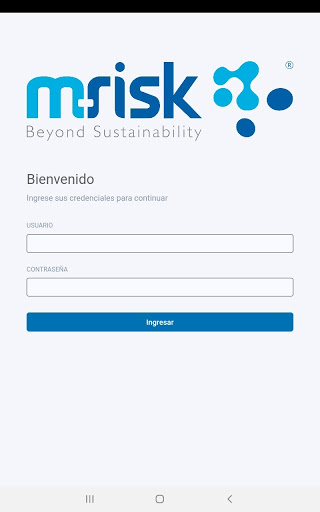 Android application M-Risk T4 (MOWI) screenshort