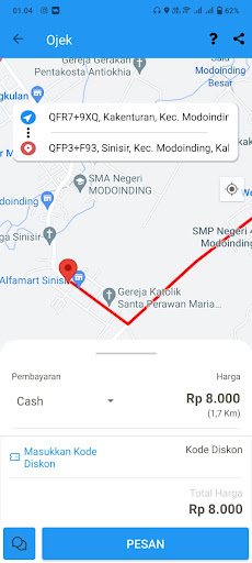 Weris Ojek Screen 3