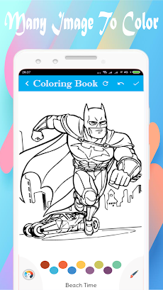 Superhero Coloring Bookのおすすめ画像4