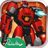 T-Rex: Robot Build and Paint icon