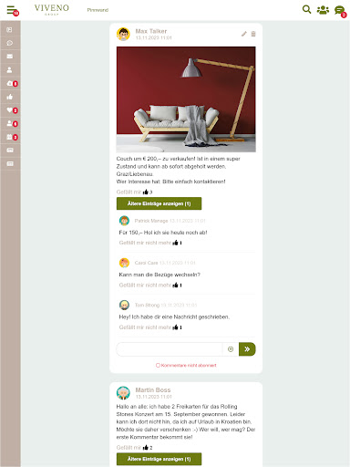 VIVENO Screen 3