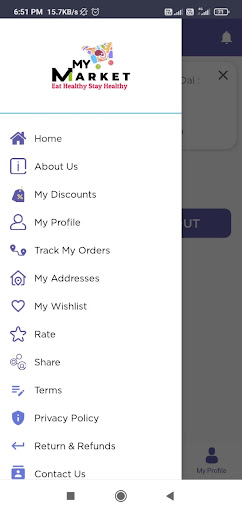 My Market Screen 2