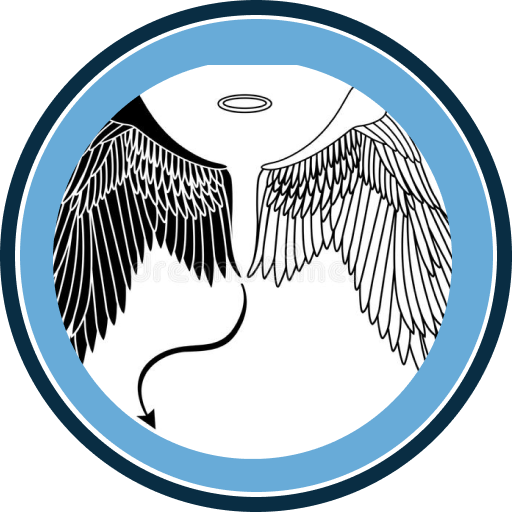 O Céu e o Inferno logo