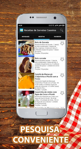 Receitas de Sorvetes Caseiros Screen 3