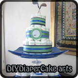 DIY DIAPER CAKE ART icon
