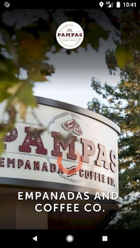 Android application Pampas Cafe screenshort