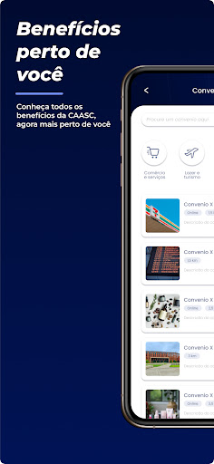Android application PopUp CAASC screenshort