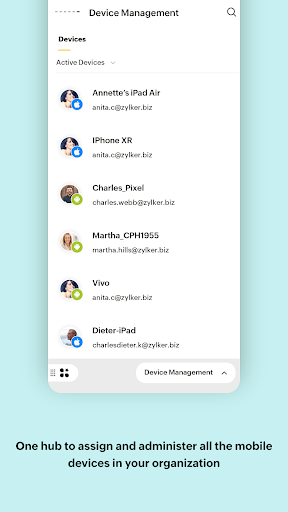 Screenshot of Zoho One - The Business Suite