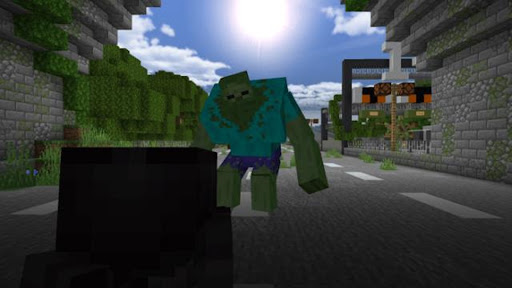 Android application Zombie Mod for Minecraft PE screenshort