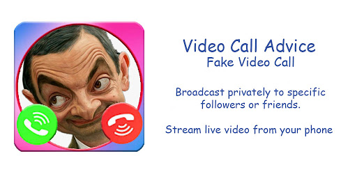 Android application call Mr Bean Fake video prank screenshort