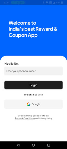 Android application Onus Merchant screenshort