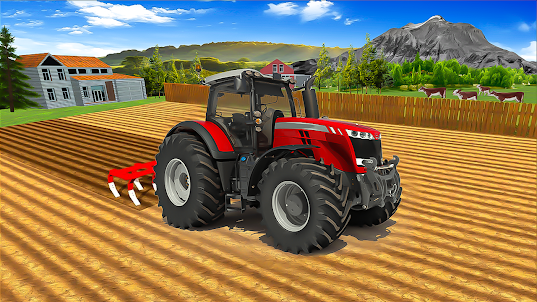 Real Modern Tractor Forming 3D